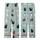 Cat Lovers' Playful Multi-Color Cartoon Cats Light Teal Flat Illustrative Seamless All-Over Print Pattern Kid Satin Pajamas Set - 3