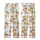 Corgi Lovers' Whimsical Ginger Orange Cream Corgi Stack Flat Art Forest Green Tartan Pattern Kid Satin Pajamas Set - 3