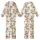Corgi Lovers' Whimsical Ginger Orange Cream Corgi Stack Flat Art Forest Green Tartan Pattern Kid Satin Pajamas Set - 1