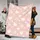 Soft Pink Cream Whimsical Hearts, Daisies, & Star Pattern Quilt Bedding Set - 1
