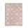 Soft Pink Cream Whimsical Hearts, Daisies, & Star Pattern Quilt Bedding Set - 4