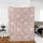 Soft Pink Cream Whimsical Hearts, Daisies, & Star Pattern Quilt Bedding Set - 2