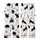 Cat Lovers' Whimsical Black and White Cartoon Cat All-Over Pattern with Playful Feline Poses and Simple Line Art Accents Kid Satin Pajamas Set - 3