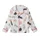 Cat Lovers' All-Over Playful Cartoon Cats Flat Graphic Design White Background Pastel Accents Kid Satin Pajamas Set - 2