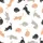 Cat Lovers' All-Over Playful Cartoon Cats Flat Graphic Design White Background Pastel Accents Kid Satin Pajamas Set - 4