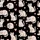 Cat Lovers' Charming Black Pink Beige Cartoon Cat Heart Hand-Drawn Seamless Pattern Kid Satin Pajamas Set - 4