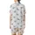 Dachshund Lovers' Whimsical Watercolor Dog Pajamas Sleep Set: Playful Teal & Magenta Sweaters Satin Short-Sleeve Pajamas Set - 3