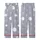 Women's Cozy Welsoft Fleece Jumpsuit: Lavender Scattered Polka Dot, Hooded, Butt Flap Kid Satin Pajamas Set - 3