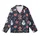 Pet & Owner Family Matching Gingerbread Snowman Holly Navy Christmas Pattern Sleep Set Kid Satin Pajamas Set - 2