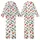 Christmas Pajamas: Classic Illustrative Evergreen Ornaments Gift Box White Sleep Set Kid Satin Pajamas Set - 1