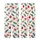 Christmas Pajamas: Classic Illustrative Evergreen Ornaments Gift Box White Sleep Set Kid Satin Pajamas Set - 3