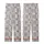 Modern Statement: Abstract Geometric Interlocking Pattern - Navy Grey Beige Wearable Design Kid Satin Pajamas Set - 3