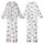 Dachshund Lovers' Whimsical Watercolor Dog Pajamas Sleep Set: Playful Teal & Magenta Sweaters Kid Satin Pajamas Set - 1