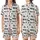 Whimsical Holiday Pattern: Joy Peace Merry Believe Text & Pinecone Holly Art - Seamless Vector Print Satin Short-Sleeve Pajamas Set - 1