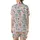 Pet Satin Pajamas: Pink Teal Yorkie Dog Sewing Machine Design XXS-XXL Bundle Satin Short-Sleeve Pajamas Set - 3