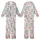 Pet Satin Pajamas: Pink Teal Yorkie Dog Sewing Machine Design XXS-XXL Bundle Kid Satin Pajamas Set - 1