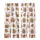 Women's Whimsical Gingerbread Man & Hot Cocoa Festive Poly-Spandex Sleep Set Kid Satin Pajamas Set - 3