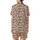 Women's Mahjong Tile Polyester Pajama Bottoms: Bamboo Dots Dragons Game Night Sleepwear Satin Short-Sleeve Pajamas Set - 3
