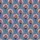 Women's Soft Cotton Pajamas: Dusty Blue Hand Block Print Rose Pink Indigo Floral Motif Kid Satin Pajamas Set - 4