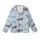 Women's Preppy Horse Pajamas: Colorful Showjumping Equestrian Pattern - Relaxed Fit Sleepwear Pants Kid Satin Pajamas Set - 2