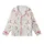 Bohemian Dreamer's: Dusty Rose Moon & Ethereal Dreamcatcher Art Pattern Kid Satin Pajamas Set - 2