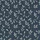 Juliette Women's French Linen Pajamas: Charcoal Blue Organic Leaf Sleep Set Satin Short-Sleeve Pajamas Set - 4