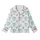 New Parent Pajamas: Vibrant Turquoise Baby Sleepsuit & Bottle Pattern - Cozy Sleep Set Kid Satin Pajamas Set - 2