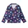 Adult Stardust Playful Cosmic Planets, Stars & Nebulae Bamboo Comfort Loungewear Kid Satin Pajamas Set - 2