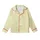 Women's Muslin Cotton Pajamas: Delicate Pale Yellow Wildflower Botanical Print - Breathable Sleepwear Kid Satin Pajamas Set - 2