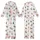 Funny Goose & Duck Christmas Pajamas: Whimsical Holiday Reindeer & Tree Print Sleep Set Kid Satin Pajamas Set - 1
