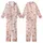 Women's PJs & Prosecco Celebration Pajamas: Rose Gold Glitter, Pearl & Champagne Sleep Set Kid Satin Pajamas Set - 1