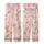Women's PJs & Prosecco Celebration Pajamas: Rose Gold Glitter, Pearl & Champagne Sleep Set Kid Satin Pajamas Set - 3