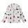 Holiday Decor: Rustic Reindeer Sleigh Seamless Pattern with Buffalo Plaid & Holly Kid Satin Pajamas Set - 2