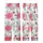 Women's Bridesmaid Rayon Pajamas: Watercolor Fuchsia Rose & Teal Cactus Floral Kid Satin Pajamas Set - 3