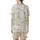 Vintage Donkey & Wheat Pattern: Hand-Drawn Pen & Ink Grayscale Sketch Motif Satin Short-Sleeve Pajamas Set - 3