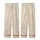 Celebration Ready Champagne Beige Rosebud Flute Pattern - Delicate Gold Blush Botanical Print Kid Satin Pajamas Set - 3