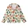 Cozy Woodland Animals: Illustrative Bear Deer Terracotta Green Pine Pattern Kid Satin Pajamas Set - 2