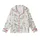 Vintage Donkey & Wheat Pattern: Hand-Drawn Pen & Ink Grayscale Sketch Motif Kid Satin Pajamas Set - 2