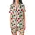 Festive Pizza Pajamas: Whimsical Christmas Tree, Candy Cane & Hot Cocoa Pattern - Cozy Holiday Sleep Set Satin Short-Sleeve Pajamas Set - 2
