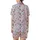 Women's & Family Whimsical Champagne, Macaron, Strawberry, Gift & Balloon Pajamas Set Satin Short-Sleeve Pajamas Set - 3