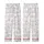 Cat Lovers' Whimsical White Pink Red Black Hand-Drawn Scattered Cartoon Cat Faces Hearts Pattern Kid Satin Pajamas Set - 3