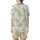 Whimsical Sleepy Bear Pastel Night Sky Digital Embroidery Design Kid Satin Pajamas Set - 3