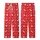 Great Dane Dog Sewing Pattern: Playful Red Polka Dot Paw Bone Zipper - Small Medium Sizes - Instant Download Kid Satin Pajamas Set - 3