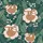 Women's Sloth Floral Pajama Pants: Tea-Loving Sloths & Rose-Pink Forest Foliage Kid Satin Pajamas Set - 4