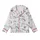 Horse Lover's Satin Pajamas: Vintage Hand-Sketched Black & White Equine & Horseshoe Set Kid Satin Pajamas Set - 2