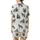 Winter Wolf Pack: Hand-Painted Watercolor Snowy Forest Seamless Art Satin Short-Sleeve Pajamas Set - 3