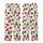 Festive Pizza Pajamas: Whimsical Christmas Tree, Candy Cane & Hot Cocoa Pattern - Cozy Holiday Sleep Set Kid Satin Pajamas Set - 3