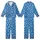 Hanukkah Festival: Dark Blue Dreidel Gelt Star Flat Graphic All-Over Print Kid Satin Pajamas Set - 1