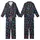 Women's Retro Neon Christmas Snowman Tree Holiday Polyester Spandex Sleep Set Kid Satin Pajamas Set - 1