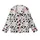 Greyhound Dog Abstract Print Zip-Up Pajamas Digital Sewing Pattern – S/M, Advanced Beginner, Video Tutorial Kid Satin Pajamas Set - 2